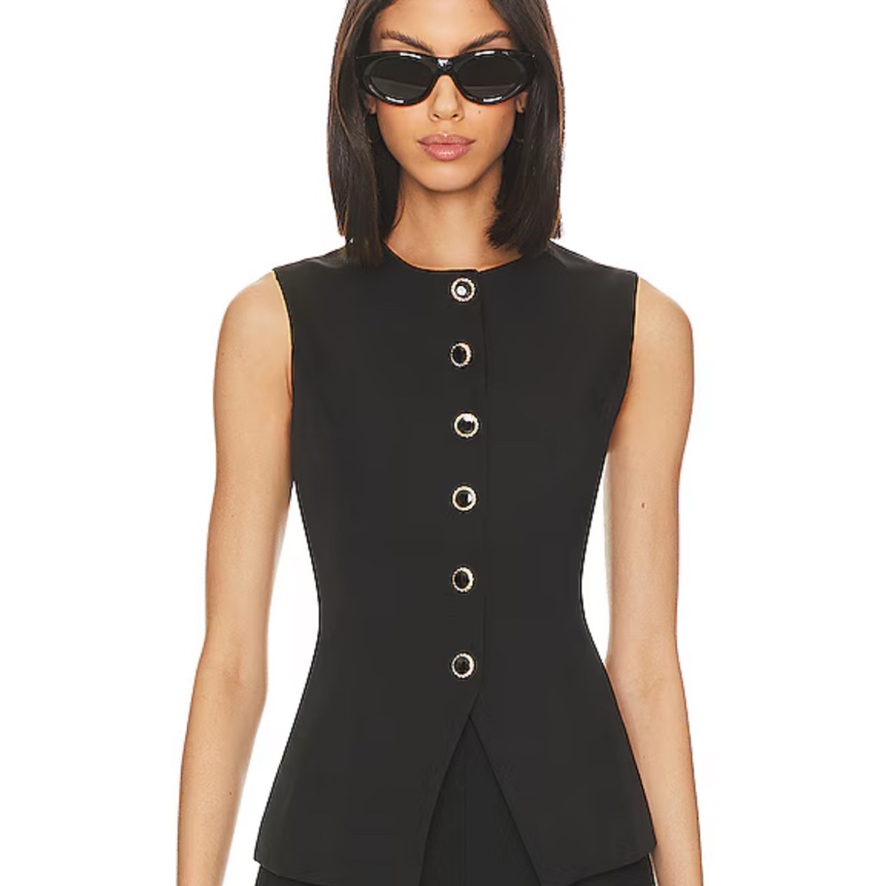 Revolve Emiliana Top in Black